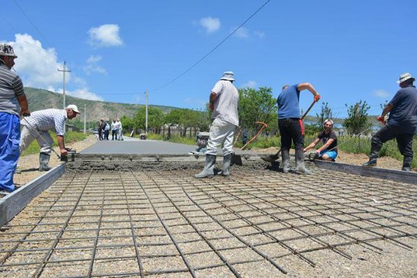 თეთრიწყაროს მუნიციპალიტეტის სოფელ ვაშლოვანში 4.7- კილომეტრიანი გზის მშენებლობა მიმდინარეობს