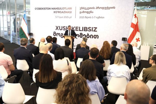 უზბეკეთის პროდუქციის გამოფენა ექსპო ჯორჯიაში