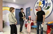 ჯო ენის საქველმოქმედო აქცია რუსთავში