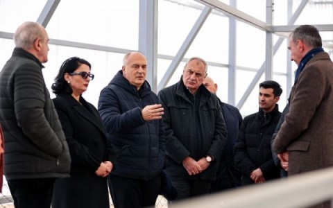 Working meeting in Imiri village, Marneuli municipality